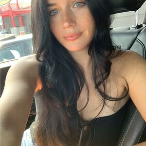 a new day Black One-Shoulder Sleeveless Top